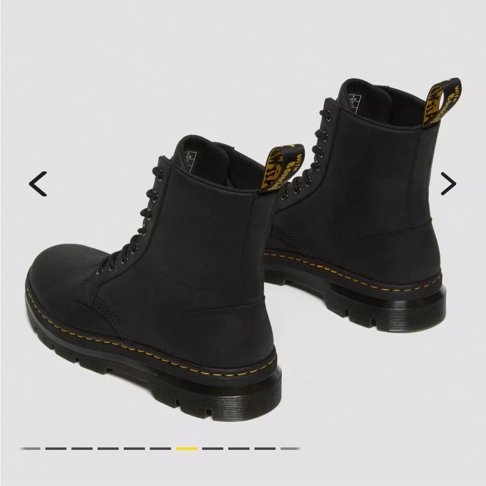 DR. MARTENS COMBS LEATHER CASUAL BOOTS - Picture 4 of 16